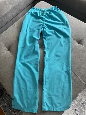 Crush Bright Turquoise Medical Scrub Pants